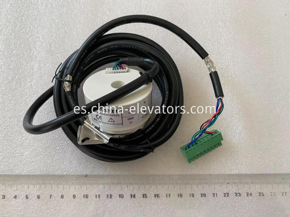 Hengstler Coder RI54 4096 / 0130x01 para Schindler 3300 /3600 Máquina de tracción del ascensor HENGSTLER Encoder RI54 4096/0130X01 for Schindler 3300 / 3600 Elevator Traction Machine